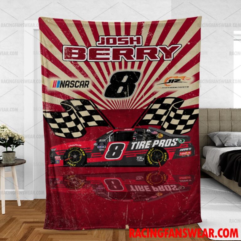 Nascar store - Loyal fans of Josh Berry's Bedding Duvet Cover + 1/2 Pillow Cases,Blanket Microfiber Fleece,Blanket Premium Sherpa:vintage nascar racing suit,uniform,apparel,shirts,merch,hoodie,jackets,shorts,sweatshirt,outfits,clothes