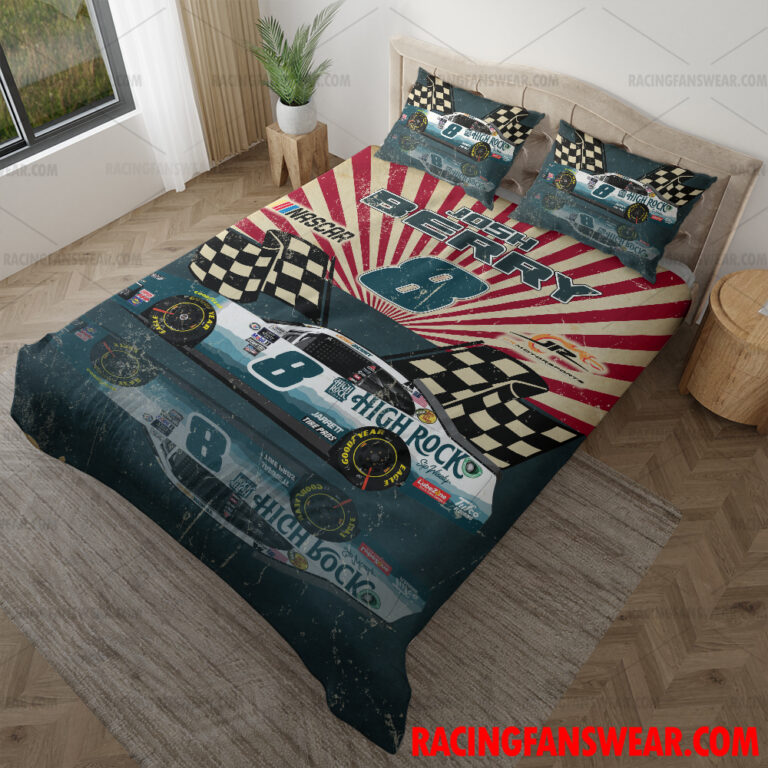 Nascar store - Loyal fans of Josh Berry's Bedding Duvet Cover + 1/2 Pillow Cases,Blanket Microfiber Fleece,Blanket Premium Sherpa:vintage nascar racing suit,uniform,apparel,shirts,merch,hoodie,jackets,shorts,sweatshirt,outfits,clothes