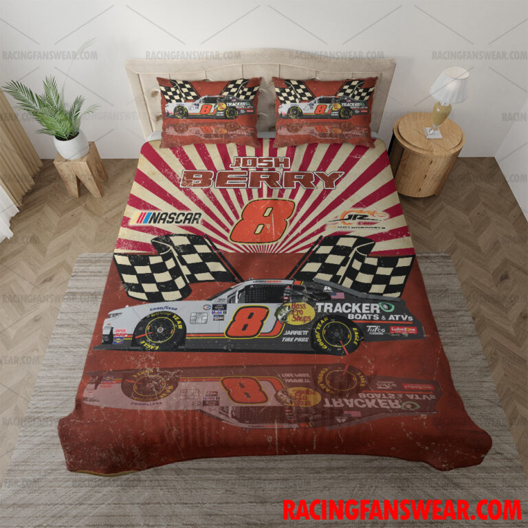 Nascar store - Loyal fans of Josh Berry's Bedding Duvet Cover + 1/2 Pillow Cases,Blanket Microfiber Fleece,Blanket Premium Sherpa:vintage nascar racing suit,uniform,apparel,shirts,merch,hoodie,jackets,shorts,sweatshirt,outfits,clothes