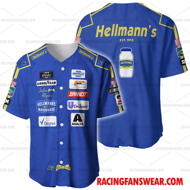 Nascar store - Loyal fans of Justin Allgaier's Unisex Baseball Jerseys,Kid Baseball Jerseys,Youth Baseball Jerseys,Men's Hockey Jerseys,WoMen's Hockey Jerseys,Youth's Hockey Jerseys:vintage nascar racing suit,uniform,apparel,shirts,merch,hoodie,jackets,shorts,sweatshirt,outfits,clothes