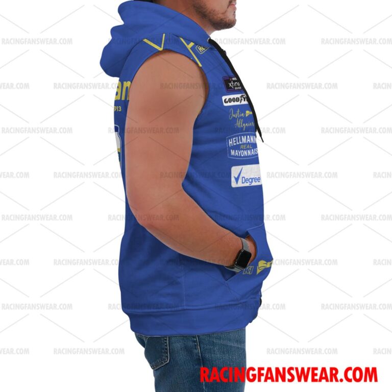 Nascar store - Loyal fans of Justin Allgaier's Bomber Jacket,Unisex Thick Coat,Unisex Sleeveless Hoodie,Unisex Hooded T-Shirt,Kid Sleeveless Hoodie,Kid Hooded T-Shirts,Kid Thick Coat:vintage nascar racing suit,uniform,apparel,shirts,merch,hoodie,jackets,shorts,sweatshirt,outfits,clothes