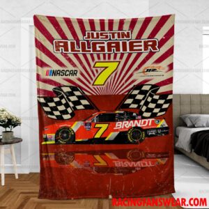 Nascar store - Loyal fans of Justin Allgaier's Bedding Duvet Cover + 1/2 Pillow Cases,Blanket Microfiber Fleece,Blanket Premium Sherpa:vintage nascar racing suit,uniform,apparel,shirts,merch,hoodie,jackets,shorts,sweatshirt,outfits,clothes