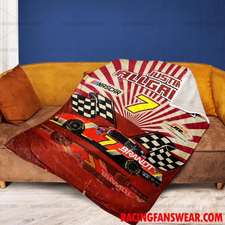 Nascar store - Loyal fans of Justin Allgaier's Bedding Duvet Cover + 1/2 Pillow Cases,Blanket Microfiber Fleece,Blanket Premium Sherpa:vintage nascar racing suit,uniform,apparel,shirts,merch,hoodie,jackets,shorts,sweatshirt,outfits,clothes