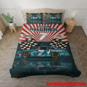 Nascar store - Loyal fans of Justin Allgaier's Bedding Duvet Cover + 1/2 Pillow Cases,Blanket Microfiber Fleece,Blanket Premium Sherpa:vintage nascar racing suit,uniform,apparel,shirts,merch,hoodie,jackets,shorts,sweatshirt,outfits,clothes