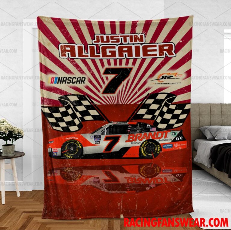 Nascar store - Loyal fans of Justin Allgaier's Bedding Duvet Cover + 1/2 Pillow Cases,Blanket Microfiber Fleece,Blanket Premium Sherpa:vintage nascar racing suit,uniform,apparel,shirts,merch,hoodie,jackets,shorts,sweatshirt,outfits,clothes