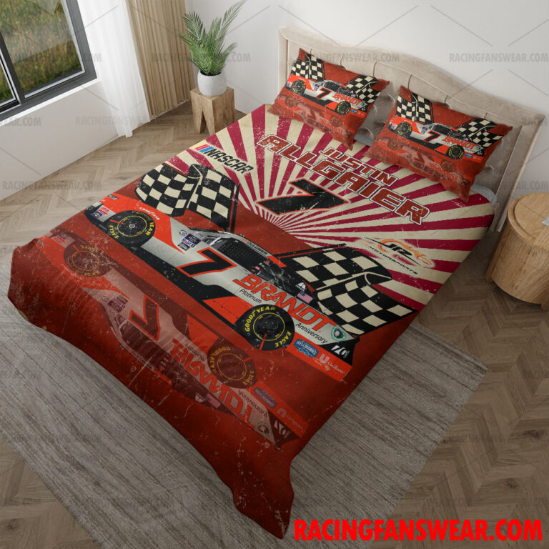 Nascar store - Loyal fans of Justin Allgaier's Bedding Duvet Cover + 1/2 Pillow Cases,Blanket Microfiber Fleece,Blanket Premium Sherpa:vintage nascar racing suit,uniform,apparel,shirts,merch,hoodie,jackets,shorts,sweatshirt,outfits,clothes