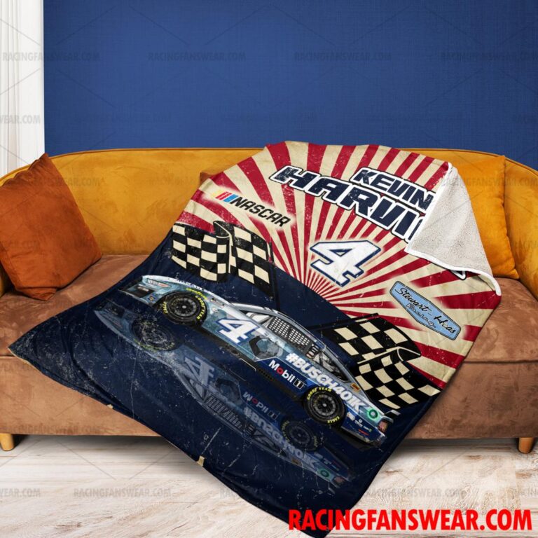 Nascar store - Loyal fans of Kevin Harvick's Bedding Duvet Cover + 1/2 Pillow Cases,Blanket Microfiber Fleece,Blanket Premium Sherpa:vintage nascar racing suit,uniform,apparel,shirts,merch,hoodie,jackets,shorts,sweatshirt,outfits,clothes