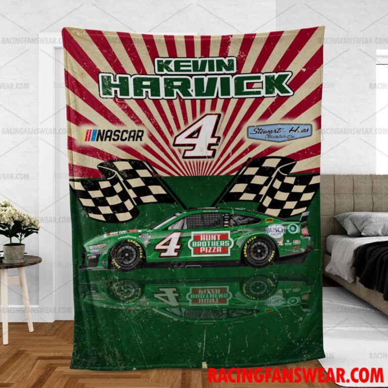 Nascar store - Loyal fans of Kevin Harvick's Bedding Duvet Cover + 1/2 Pillow Cases,Blanket Microfiber Fleece,Blanket Premium Sherpa:vintage nascar racing suit,uniform,apparel,shirts,merch,hoodie,jackets,shorts,sweatshirt,outfits,clothes