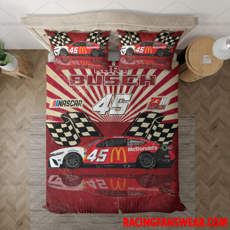 Nascar store - Loyal fans of Kurt Busch's Bedding Duvet Cover + 1/2 Pillow Cases,Blanket Microfiber Fleece,Blanket Premium Sherpa:vintage nascar racing suit,uniform,apparel,shirts,merch,hoodie,jackets,shorts,sweatshirt,outfits,clothes