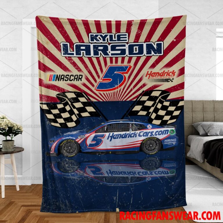 Nascar store - Loyal fans of Kyle Larson's Bedding Duvet Cover + 1/2 Pillow Cases,Blanket Microfiber Fleece,Blanket Premium Sherpa:vintage nascar racing suit,uniform,apparel,shirts,merch,hoodie,jackets,shorts,sweatshirt,outfits,clothes