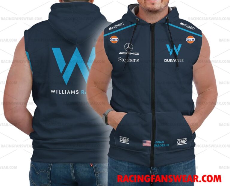 Formula One store - Loyal fans of Logan Sargeant's Bomber Jacket,Unisex Thick Coat,Unisex Sleeveless Hoodie,Unisex Hooded T-Shirt,Kid Sleeveless Hoodie,Kid Hooded T-Shirts,Kid Thick Coat:vintage formula one racing suit,uniform,apparel,shirts,merch,hoodie,jackets,shorts,sweatshirt,outfits,clothes