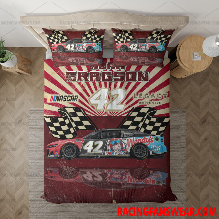 Nascar store - Loyal fans of Noah Gragson's Bedding Duvet Cover + 1/2 Pillow Cases,Blanket Microfiber Fleece,Blanket Premium Sherpa:vintage nascar racing suit,uniform,apparel,shirts,merch,hoodie,jackets,shorts,sweatshirt,outfits,clothes