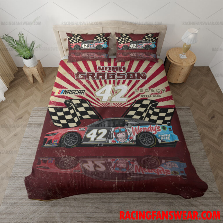 Nascar store - Loyal fans of Noah Gragson's Bedding Duvet Cover + 1/2 Pillow Cases,Blanket Microfiber Fleece,Blanket Premium Sherpa:vintage nascar racing suit,uniform,apparel,shirts,merch,hoodie,jackets,shorts,sweatshirt,outfits,clothes