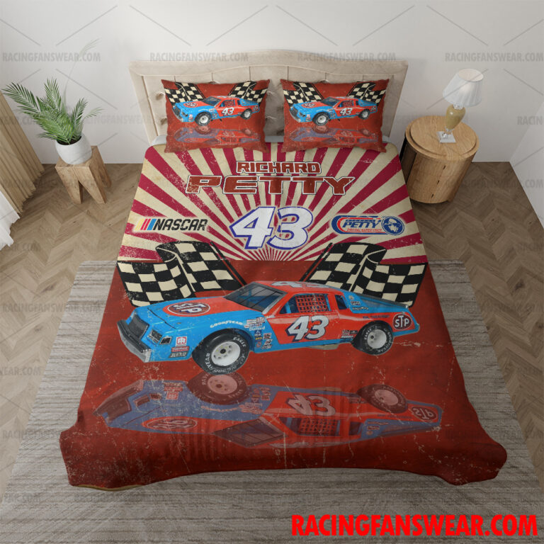 Nascar store - Loyal fans of Richard Petty's Bedding Duvet Cover + 1/2 Pillow Cases,Blanket Microfiber Fleece,Blanket Premium Sherpa:vintage nascar racing suit,uniform,apparel,shirts,merch,hoodie,jackets,shorts,sweatshirt,outfits,clothes