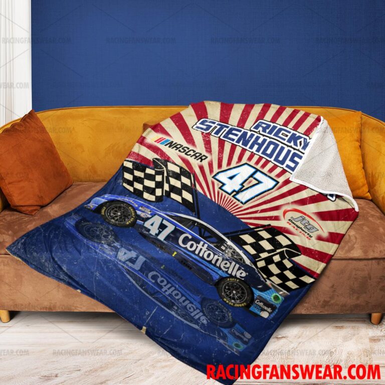 Nascar store - Loyal fans of Ricky Stenhouse Jr's Bedding Duvet Cover + 1/2 Pillow Cases,Blanket Microfiber Fleece,Blanket Premium Sherpa:vintage nascar racing suit,uniform,apparel,shirts,merch,hoodie,jackets,shorts,sweatshirt,outfits,clothes