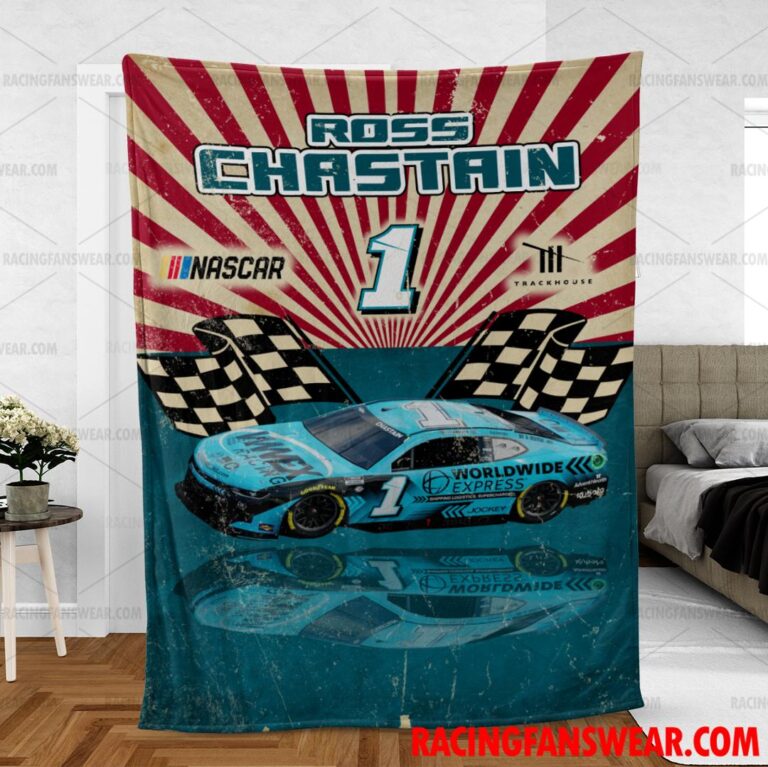 Nascar store - Loyal fans of Ross Chastain's Bedding Duvet Cover + 1/2 Pillow Cases,Blanket Microfiber Fleece,Blanket Premium Sherpa:vintage nascar racing suit,uniform,apparel,shirts,merch,hoodie,jackets,shorts,sweatshirt,outfits,clothes