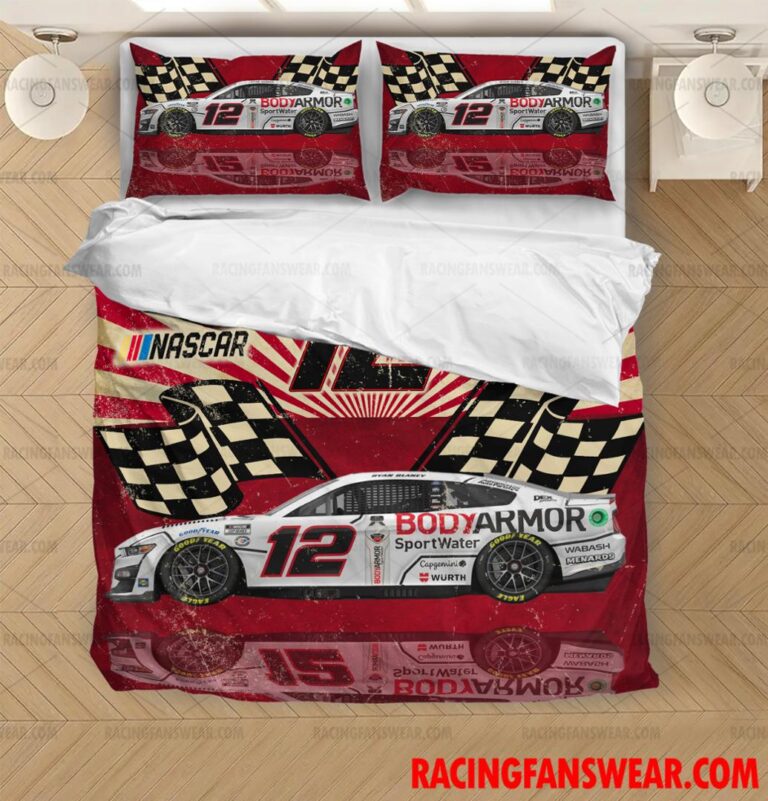 Nascar store - Loyal fans of Ryan Blaney's Bedding Duvet Cover + 1/2 Pillow Cases,Blanket Microfiber Fleece,Blanket Premium Sherpa:vintage nascar racing suit,uniform,apparel,shirts,merch,hoodie,jackets,shorts,sweatshirt,outfits,clothes