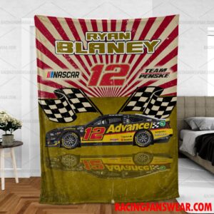 Ryan Blaney Nascar Racing Home Blanket | Bedding Duvet Cover + 1|2 Pillow Cases 6 Nascar store - Loyal fans of Ryan Blaney's Bedding Duvet Cover + 1/2 Pillow Cases,Blanket Microfiber Fleece,Blanket Premium Sherpa:vintage nascar racing suit,uniform,apparel,shirts,merch,hoodie,jackets,shorts,sweatshirt,outfits,clothes