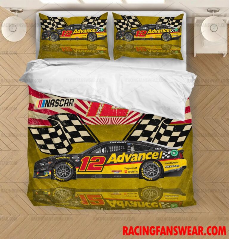 Nascar store - Loyal fans of Ryan Blaney's Bedding Duvet Cover + 1/2 Pillow Cases,Blanket Microfiber Fleece,Blanket Premium Sherpa:vintage nascar racing suit,uniform,apparel,shirts,merch,hoodie,jackets,shorts,sweatshirt,outfits,clothes