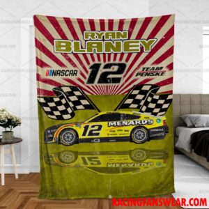 Ryan Blaney Nascar Racing Home Blanket | Bedding Duvet Cover + 1|2 Pillow Cases 6 Nascar store - Loyal fans of Ryan Blaney's Bedding Duvet Cover + 1/2 Pillow Cases,Blanket Microfiber Fleece,Blanket Premium Sherpa:vintage nascar racing suit,uniform,apparel,shirts,merch,hoodie,jackets,shorts,sweatshirt,outfits,clothes