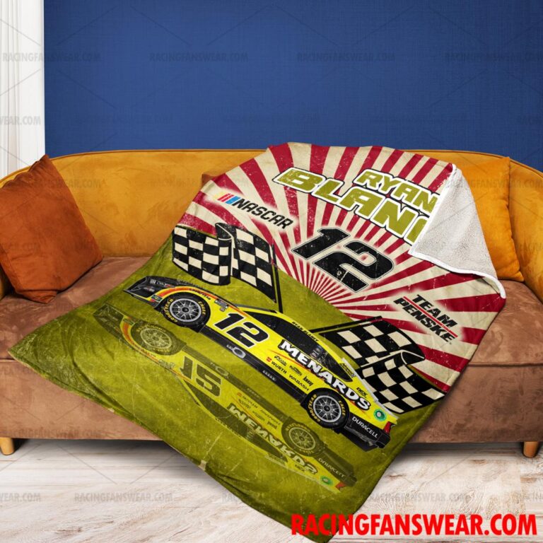 Nascar store - Loyal fans of Ryan Blaney's Bedding Duvet Cover + 1/2 Pillow Cases,Blanket Microfiber Fleece,Blanket Premium Sherpa:vintage nascar racing suit,uniform,apparel,shirts,merch,hoodie,jackets,shorts,sweatshirt,outfits,clothes