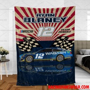 Ryan Blaney Nascar Racing Home Blanket | Bedding Duvet Cover + 1|2 Pillow Cases 6 Nascar store - Loyal fans of Ryan Blaney's Bedding Duvet Cover + 1/2 Pillow Cases,Blanket Microfiber Fleece,Blanket Premium Sherpa:vintage nascar racing suit,uniform,apparel,shirts,merch,hoodie,jackets,shorts,sweatshirt,outfits,clothes