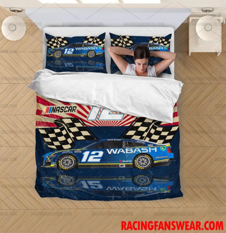 Nascar store - Loyal fans of Ryan Blaney's Bedding Duvet Cover + 1/2 Pillow Cases,Blanket Microfiber Fleece,Blanket Premium Sherpa:vintage nascar racing suit,uniform,apparel,shirts,merch,hoodie,jackets,shorts,sweatshirt,outfits,clothes