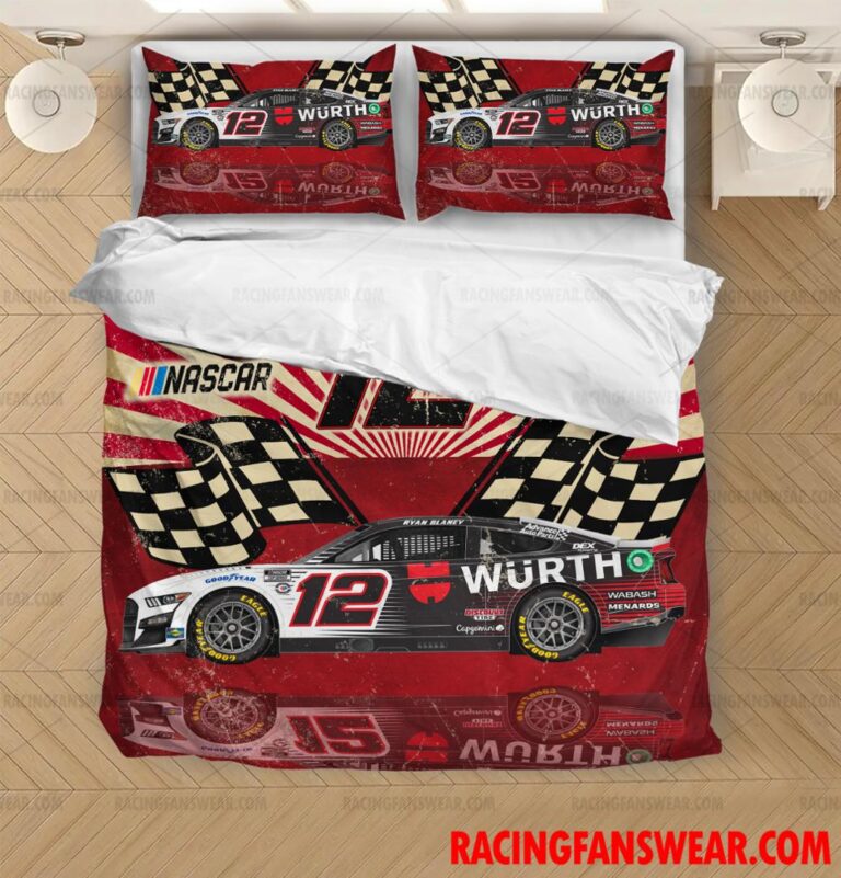 Nascar store - Loyal fans of Ryan Blaney's Bedding Duvet Cover + 1/2 Pillow Cases,Blanket Microfiber Fleece,Blanket Premium Sherpa:vintage nascar racing suit,uniform,apparel,shirts,merch,hoodie,jackets,shorts,sweatshirt,outfits,clothes