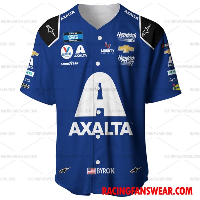 Nascar store - Loyal fans of William Byron's Unisex Baseball Jerseys,Kid Baseball Jerseys,Youth Baseball Jerseys,Men's Hockey Jerseys,WoMen's Hockey Jerseys,Youth's Hockey Jerseys:vintage nascar racing suit,uniform,apparel,shirts,merch,hoodie,jackets,shorts,sweatshirt,outfits,clothes