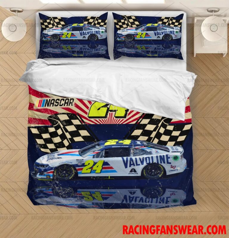 Nascar store - Loyal fans of William Byron's Bedding Duvet Cover + 1/2 Pillow Cases,Blanket Microfiber Fleece,Blanket Premium Sherpa:vintage nascar racing suit,uniform,apparel,shirts,merch,hoodie,jackets,shorts,sweatshirt,outfits,clothes