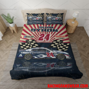 Nascar store - Loyal fans of William Byron's Bedding Duvet Cover + 1/2 Pillow Cases,Blanket Microfiber Fleece,Blanket Premium Sherpa:vintage nascar racing suit,uniform,apparel,shirts,merch,hoodie,jackets,shorts,sweatshirt,outfits,clothes