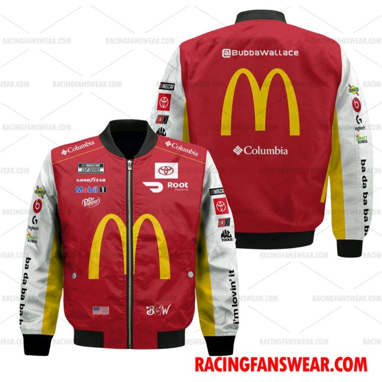 Nascar store - Loyal fans of Bubba Wallace's Bomber Jacket,Unisex Thick Coat,Unisex Sleeveless Hoodie,Unisex Hooded T-Shirt,Kid Sleeveless Hoodie,Kid Hooded T-Shirts,Kid Thick Coat:vintage nascar racing suit,uniform,apparel,shirts,merch,hoodie,jackets,shorts,sweatshirt,outfits,clothes