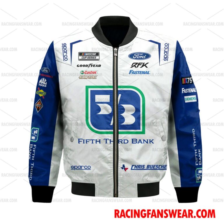 Nascar store - Loyal fans of Chris Buescher's Bomber Jacket,Unisex Thick Coat,Unisex Sleeveless Hoodie,Unisex Hooded T-Shirt,Kid Sleeveless Hoodie,Kid Hooded T-Shirts,Kid Thick Coat:vintage nascar racing suit,uniform,apparel,shirts,merch,hoodie,jackets,shorts,sweatshirt,outfits,clothes