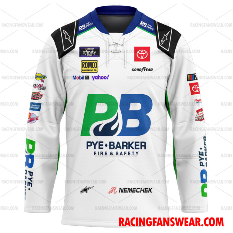 Nascar store - Loyal fans of John Hunter Nemechek's Unisex Baseball Jerseys,Kid Baseball Jerseys,Youth Baseball Jerseys,Men's Hockey Jerseys,WoMen's Hockey Jerseys,Youth's Hockey Jerseys:vintage nascar racing suit,uniform,apparel,shirts,merch,hoodie,jackets,shorts,sweatshirt,outfits,clothes