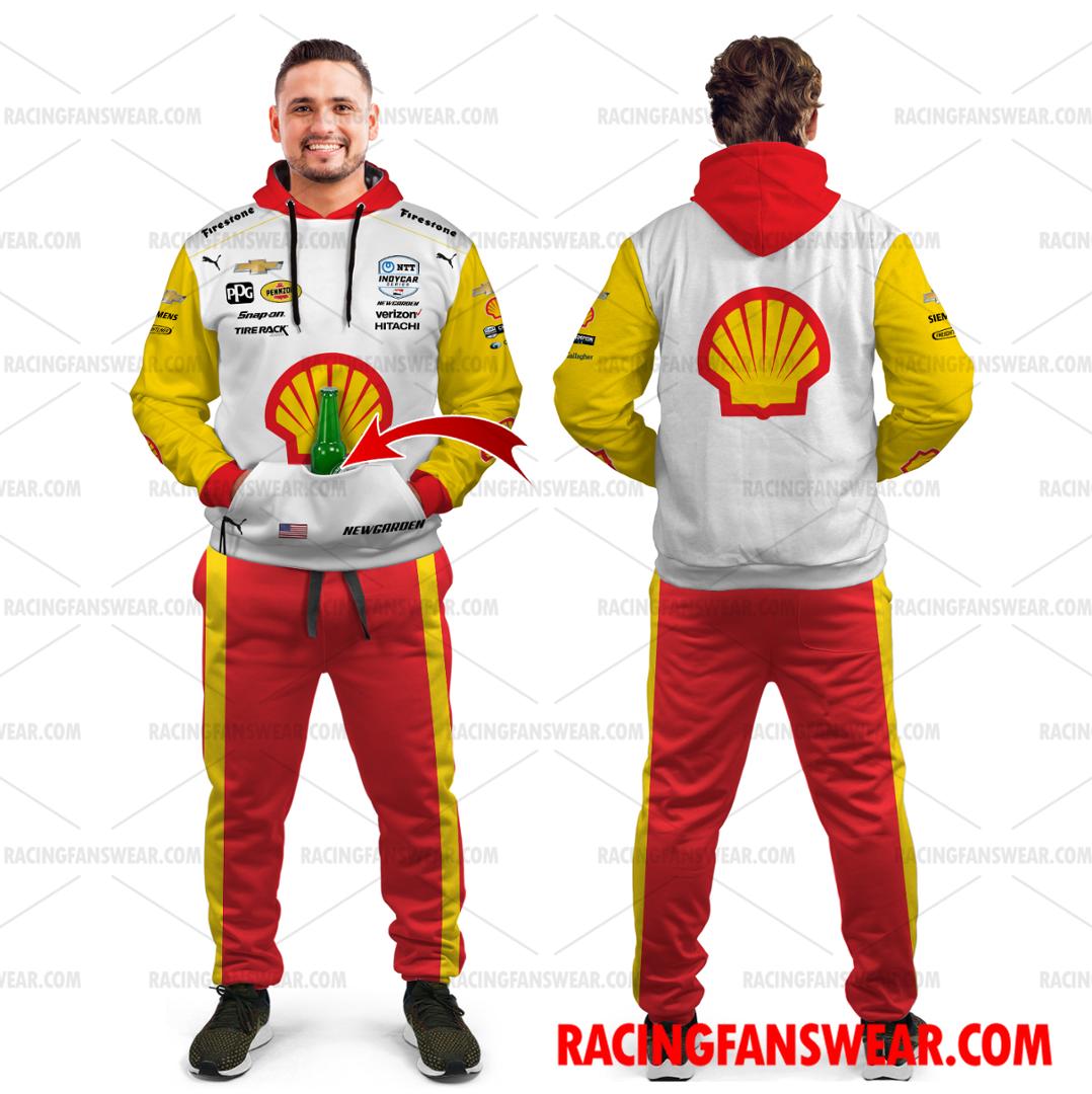 Josef Newgarden IndyCar Racing Uniform Apparel Clothes Sweatshirt Zip ...