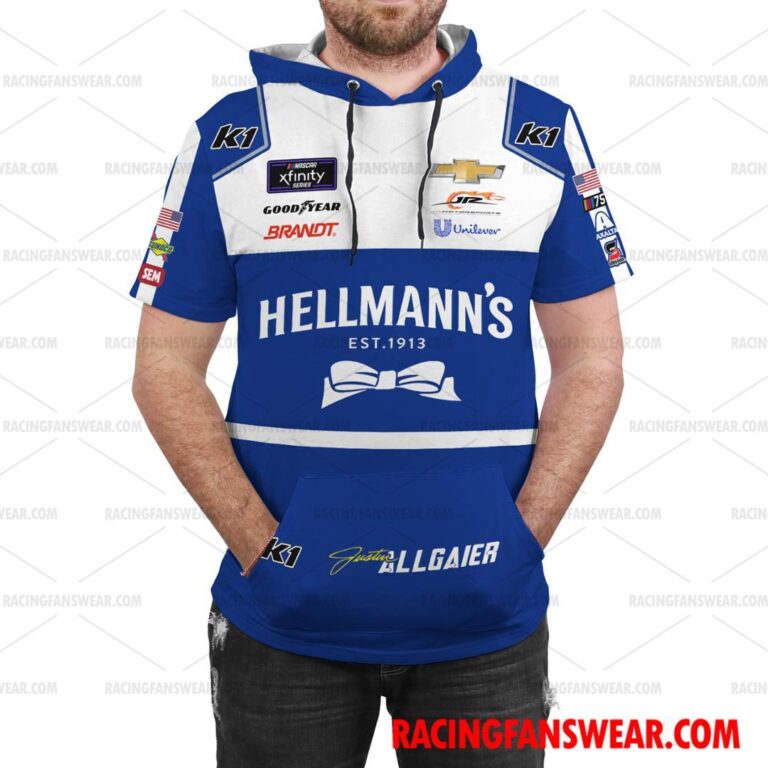 Nascar store - Loyal fans of Justin Allgaier's Bomber Jacket,Unisex Thick Coat,Unisex Sleeveless Hoodie,Unisex Hooded T-Shirt,Kid Sleeveless Hoodie,Kid Hooded T-Shirts,Kid Thick Coat:vintage nascar racing suit,uniform,apparel,shirts,merch,hoodie,jackets,shorts,sweatshirt,outfits,clothes