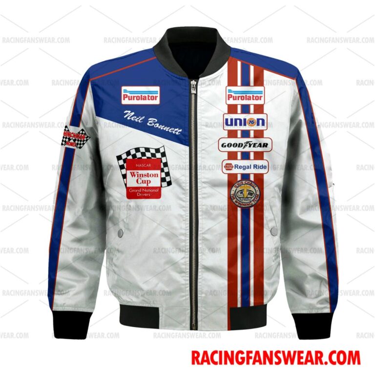 Nascar store - Loyal fans of Neil Bonnett's Bomber Jacket,Unisex Thick Coat,Unisex Sleeveless Hoodie,Unisex Hooded T-Shirt,Kid Sleeveless Hoodie,Kid Hooded T-Shirts,Kid Thick Coat:vintage nascar racing suit,uniform,apparel,shirts,merch,hoodie,jackets,shorts,sweatshirt,outfits,clothes