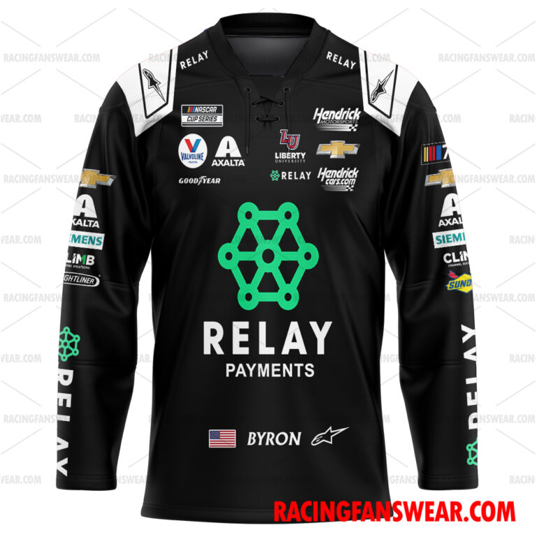 Nascar store - Loyal fans of William Byron's Unisex Baseball Jerseys,Kid Baseball Jerseys,Youth Baseball Jerseys,Men's Hockey Jerseys,WoMen's Hockey Jerseys,Youth's Hockey Jerseys:vintage nascar racing suit,uniform,apparel,shirts,merch,hoodie,jackets,shorts,sweatshirt,outfits,clothes