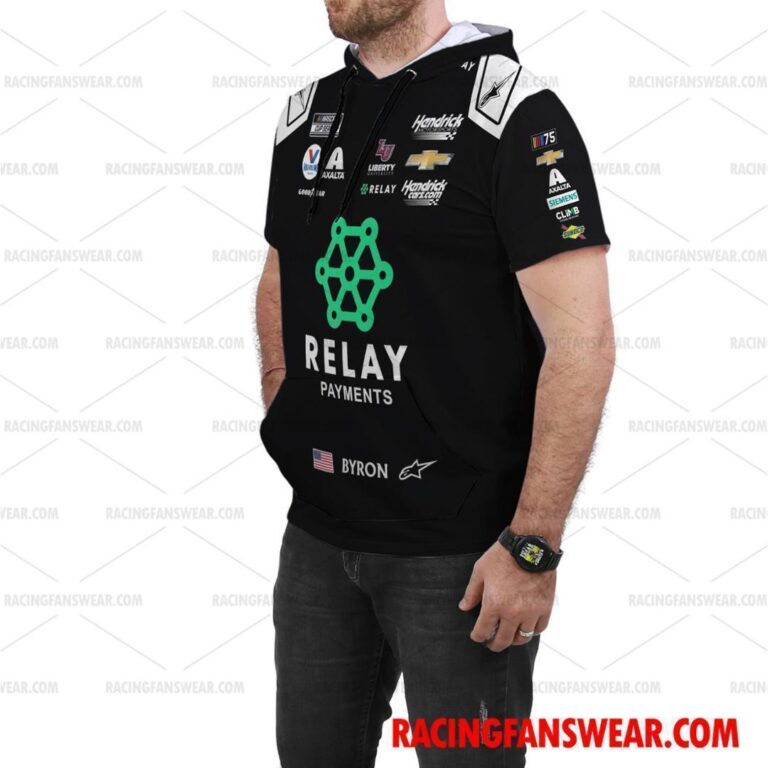 Nascar store - Loyal fans of William Byron's Bomber Jacket,Unisex Thick Coat,Unisex Sleeveless Hoodie,Unisex Hooded T-Shirt,Kid Sleeveless Hoodie,Kid Hooded T-Shirts,Kid Thick Coat:vintage nascar racing suit,uniform,apparel,shirts,merch,hoodie,jackets,shorts,sweatshirt,outfits,clothes