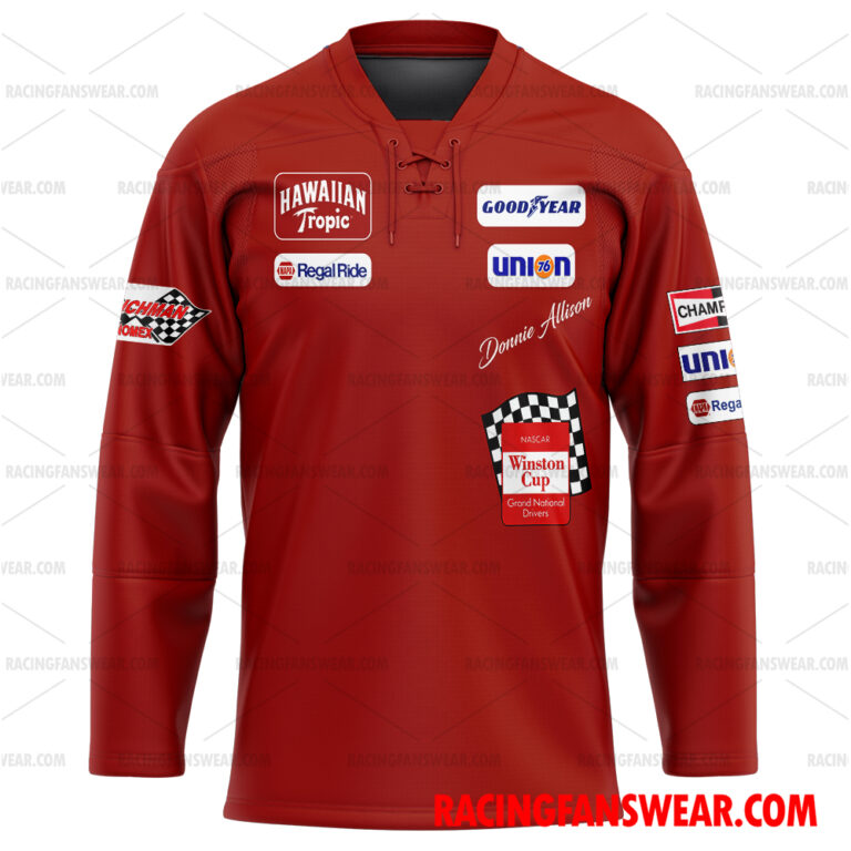 Nascar store - Loyal fans of Donnie Allison's Unisex Baseball Jerseys,Kid Baseball Jerseys,Youth Baseball Jerseys,Men's Hockey Jerseys,WoMen's Hockey Jerseys,Youth's Hockey Jerseys:vintage nascar racing suit,uniform,apparel,shirts,merch,hoodie,jackets,shorts,sweatshirt,outfits,clothes