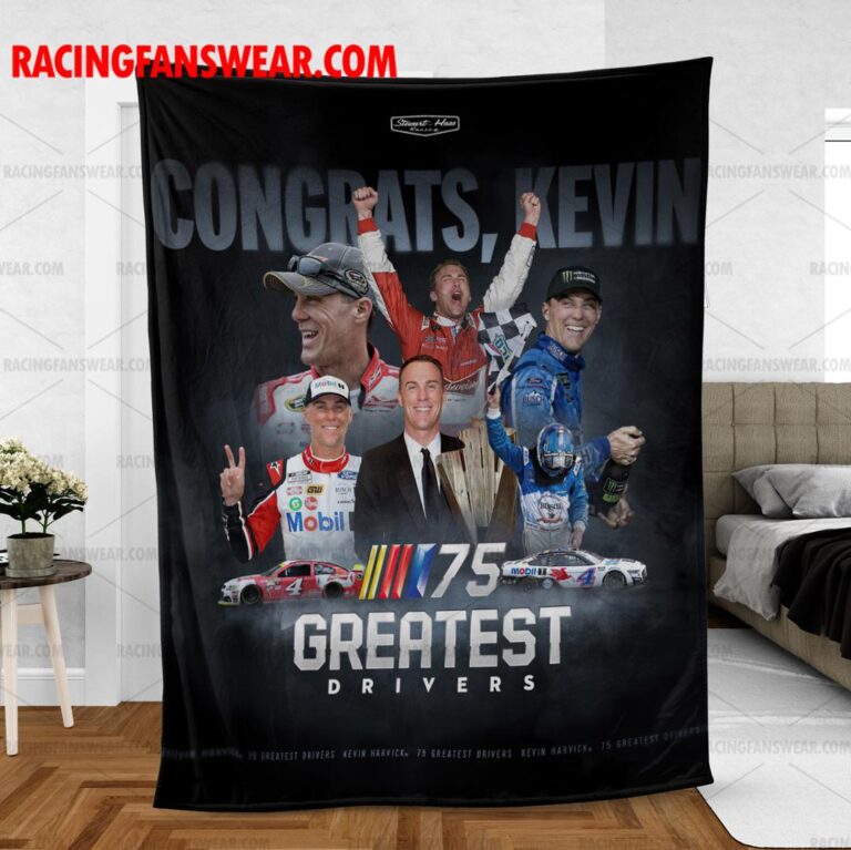 Nascar store - Loyal fans of Kevin Harvick's Bedding Duvet Cover + 1/2 Pillow Cases,Blanket Microfiber Fleece,Blanket Premium Sherpa:vintage nascar racing suit,uniform,apparel,shirts,merch,hoodie,jackets,shorts,sweatshirt,outfits,clothes