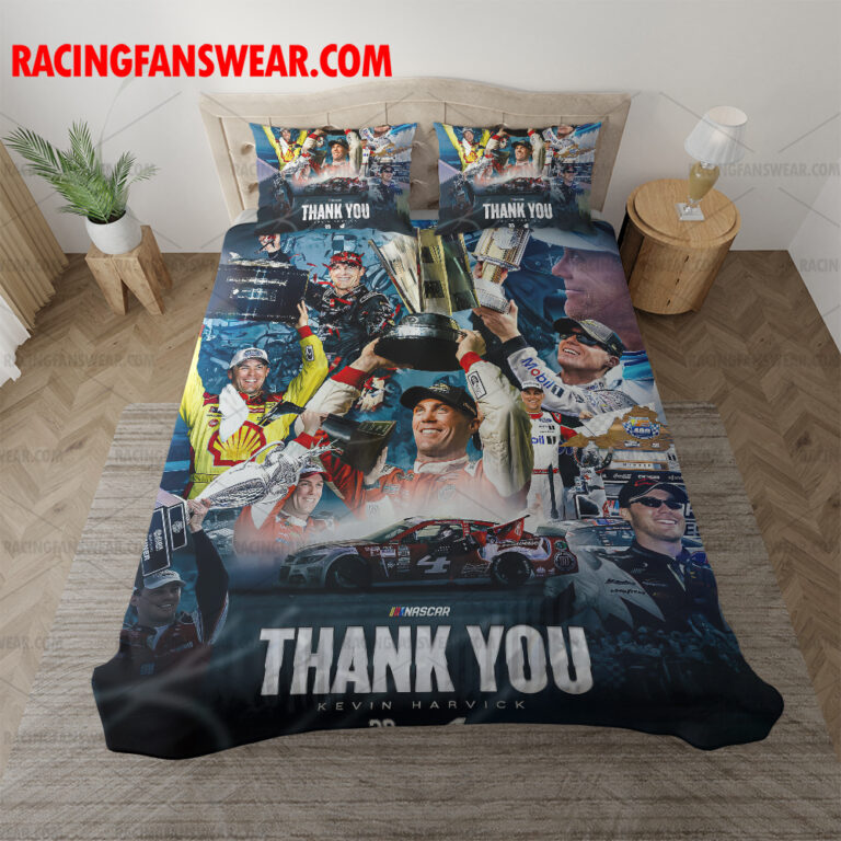 Nascar store - Loyal fans of Kevin Harvick's Bedding Duvet Cover + 1/2 Pillow Cases,Blanket Microfiber Fleece,Blanket Premium Sherpa:vintage nascar racing suit,uniform,apparel,shirts,merch,hoodie,jackets,shorts,sweatshirt,outfits,clothes