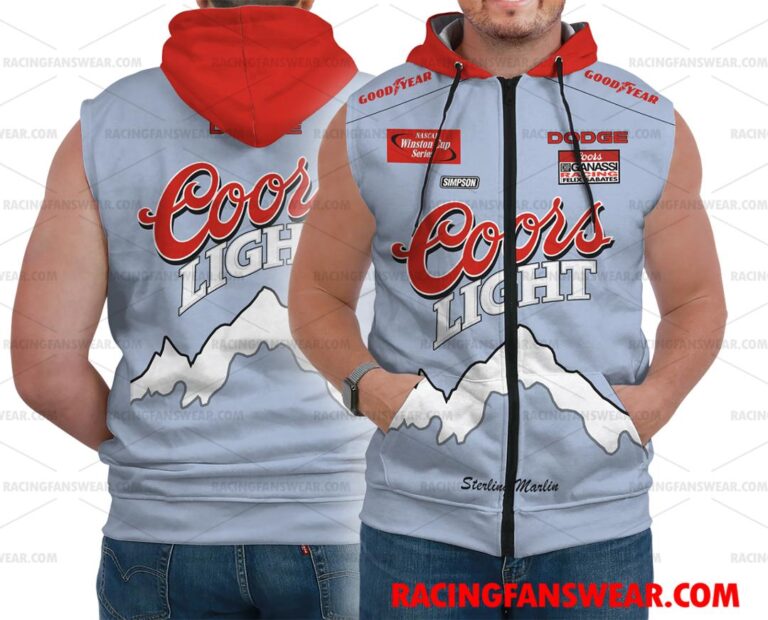 Nascar store - Loyal fans of Sterling Marlin's Bomber Jacket,Unisex Thick Coat,Unisex Sleeveless Hoodie,Unisex Hooded T-Shirt,Kid Sleeveless Hoodie,Kid Hooded T-Shirts,Kid Thick Coat:vintage nascar racing suit,uniform,apparel,shirts,merch,hoodie,jackets,shorts,sweatshirt,outfits,clothes