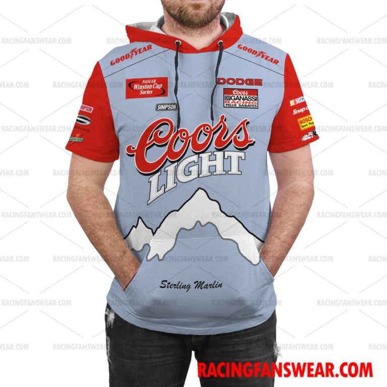 Nascar store - Loyal fans of Sterling Marlin's Bomber Jacket,Unisex Thick Coat,Unisex Sleeveless Hoodie,Unisex Hooded T-Shirt,Kid Sleeveless Hoodie,Kid Hooded T-Shirts,Kid Thick Coat:vintage nascar racing suit,uniform,apparel,shirts,merch,hoodie,jackets,shorts,sweatshirt,outfits,clothes