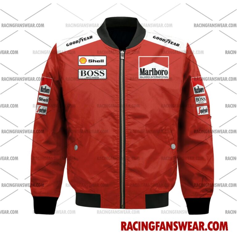 Formula One store - Loyal fans of Alain Prost's Bomber Jacket,Unisex Thick Coat,Unisex Sleeveless Hoodie,Unisex Hooded T-Shirt,Kid Sleeveless Hoodie,Kid Hooded T-Shirts,Kid Thick Coat:vintage formula one racing suit,uniform,apparel,shirts,merch,hoodie,jackets,shorts,sweatshirt,outfits,clothes