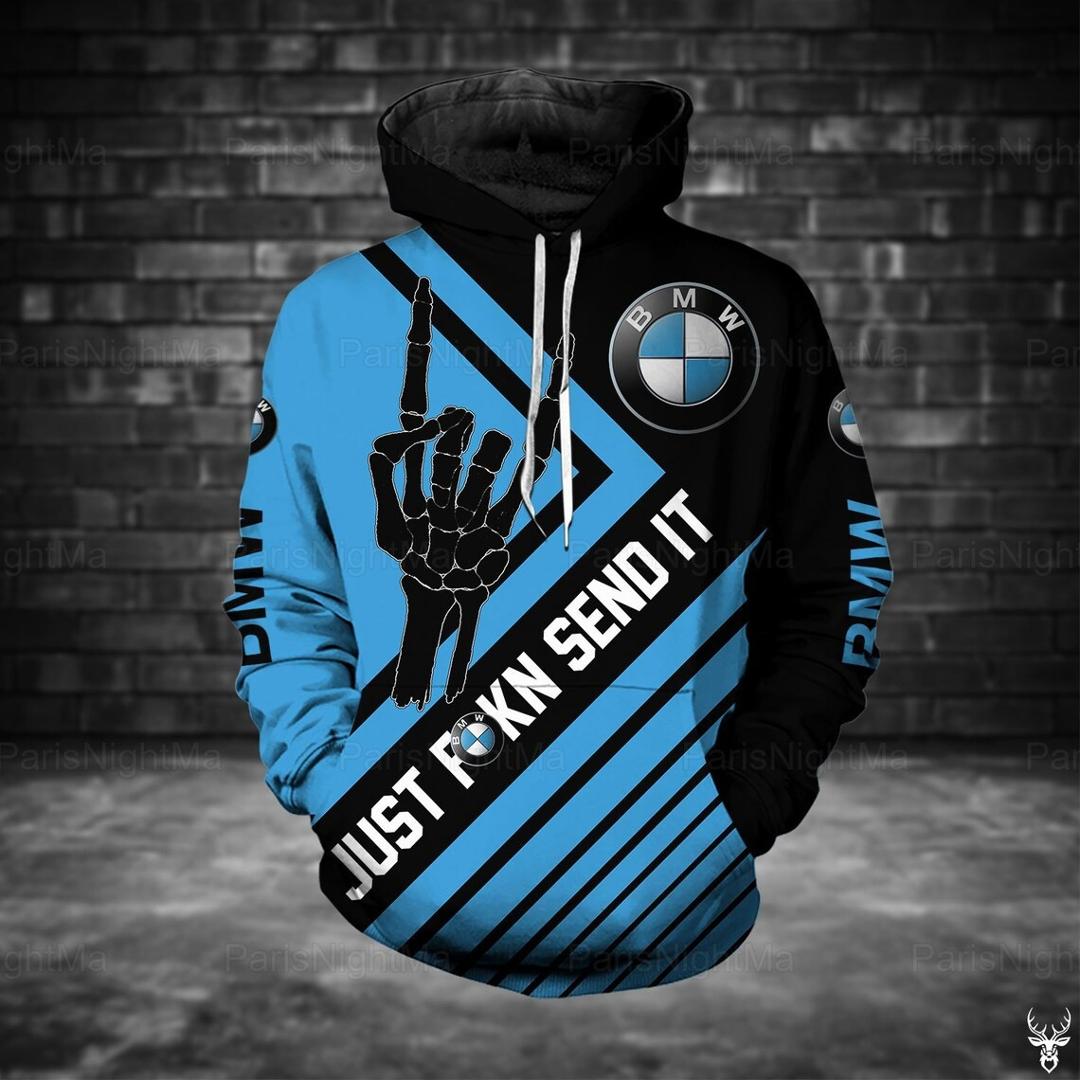 BMW Uniform Apparel Clothes Sweatshirt Zip Hoodie T-Shirt Polo - Racing ...