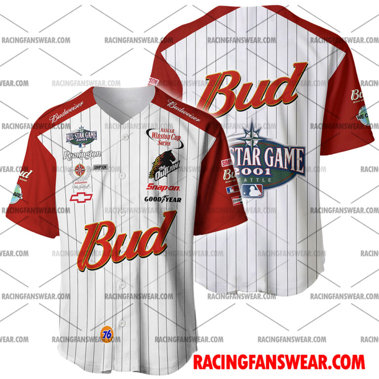 Dale Earnhardt Jr Nascar Racing 2001 Budweiser Uniform Apparel Clothes ...