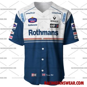 Formula One store - Loyal fans of Damon Hill's Unisex Baseball Jerseys,Kid Baseball Jerseys,Youth Baseball Jerseys,Men's Hockey Jerseys,WoMen's Hockey Jerseys,Youth's Hockey Jerseys:vintage formula one racing suit,uniform,apparel,shirts,merch,hoodie,jackets,shorts,sweatshirt,outfits,clothes