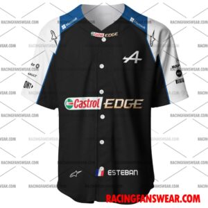 Esteban Ocon Formula Racing 2022 Uniform Clothes Baseball Jersey Hockey Jersey 1 Formula One store - Loyal fans of Esteban Ocon's Unisex Baseball Jerseys,Kid Baseball Jerseys,Youth Baseball Jerseys,Men's Hockey Jerseys,WoMen's Hockey Jerseys,Youth's Hockey Jerseys:vintage formula one racing suit,uniform,apparel,shirts,merch,hoodie,jackets,shorts,sweatshirt,outfits,clothes