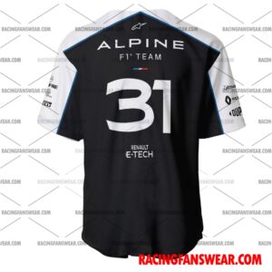 Esteban Ocon Formula Racing 2022 Uniform Clothes Baseball Jersey Hockey Jersey 2 Formula One store - Loyal fans of Esteban Ocon's Unisex Baseball Jerseys,Kid Baseball Jerseys,Youth Baseball Jerseys,Men's Hockey Jerseys,WoMen's Hockey Jerseys,Youth's Hockey Jerseys:vintage formula one racing suit,uniform,apparel,shirts,merch,hoodie,jackets,shorts,sweatshirt,outfits,clothes